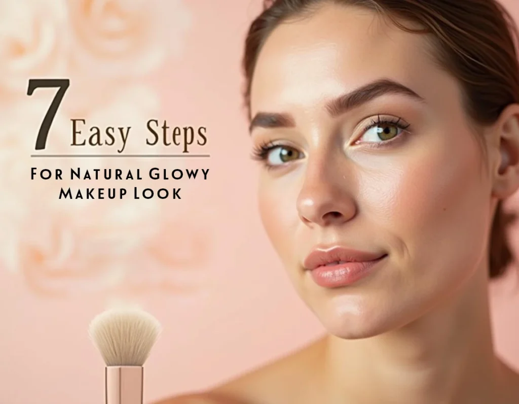 How To Do A Natural Glowy Makeup Look in 7 Easy Steps